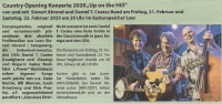 Country Opening Konzert 2020 'Up on the Hill'