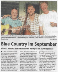 Blue Country im September
